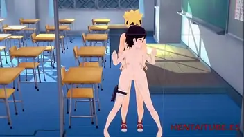 Boruto Naruto Hentai Boruto Fucks Sarada At School Hard Sex With Crempie