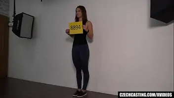 Beautiful college girl fucks during photo shoot