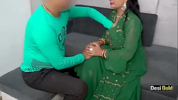 Boss fucks big busty indian bitch during private party with hindi