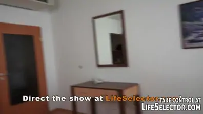 French movie director auditions her wannabe actresses