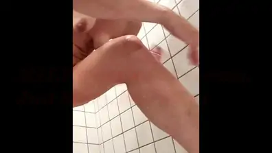 Slow motion milf shower close ups