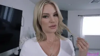 Stepmom cleans my dick