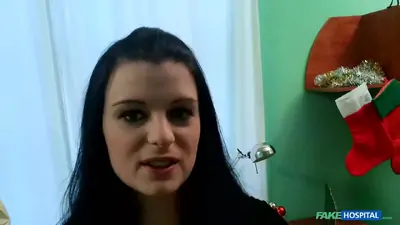 Crazy christmas sex in
