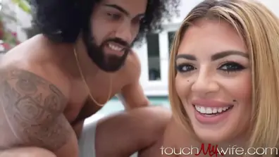 Latina hotwife tries neighbors bbc