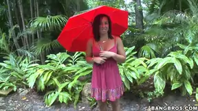 Today i pick up sexy brunette leilani cole