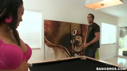 Playing billiards with dirty bitch melody nakai