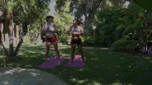 Lesbian workout 2