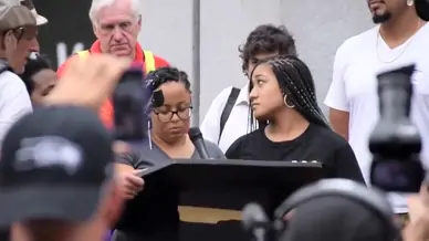 Old man gets cucked by two big black bulls