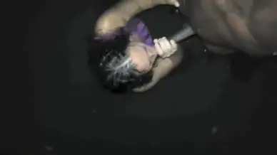 Blowjob 420 back shot witching hour outside naked hike path