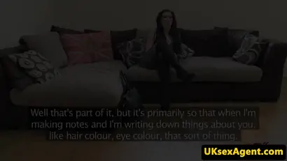 Tattooed interview british throatfucked until facecreamed