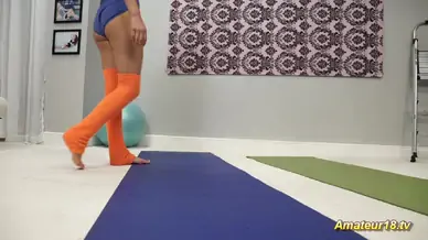 Contortion sex with flexi lucy doll