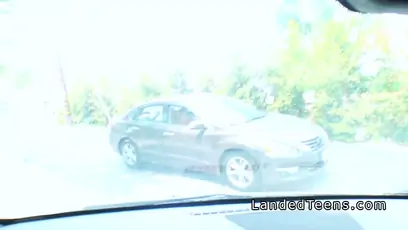 Teen 18 bangs in trees after fight with bf