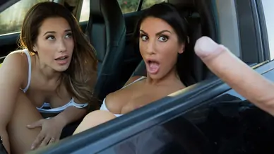 August ames eva lovia keiran lee in pulled over pussy brazzersnetwork