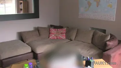 Chubby amateur banging on british casting
