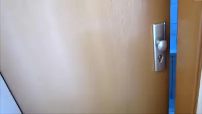Perfekt german non professional blonde sex on balcony creampie