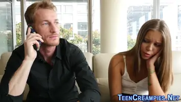 Creampied teen 18 takes it