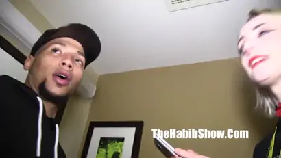 White subs gets dominican macana dick