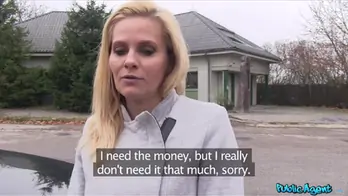 Desperate milf fucks for a job publicagent