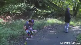 Experienced man fucks a girl