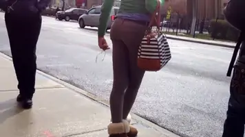 Owned outdoor in brunette teen 18