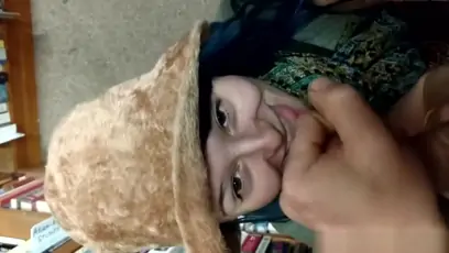 Public library is exciting place for swallowing cum