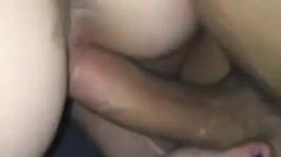 Sexy rawdog cumming in pussy