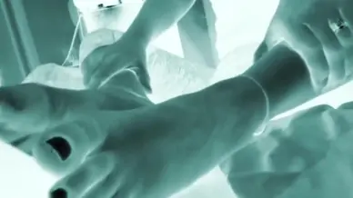 X ray footjob in doctor s office