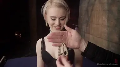 Fast rope bondage for sex