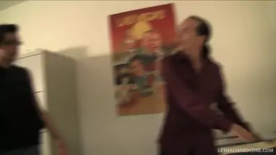 Dirty pornstar jaydence rose sucks cock through hole in wall during interview lethalhardcore