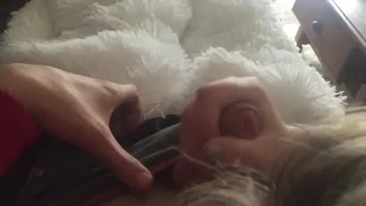 Hand and bj from the gf with cumshot