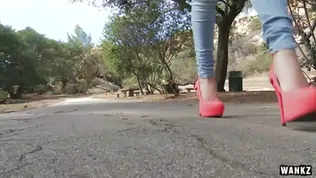 Wankz teen 18 bibi noel sucks cock at park