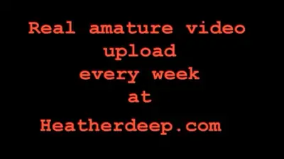 Hd heather deep squirts for webcam