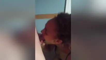 Ebony sucks white dick