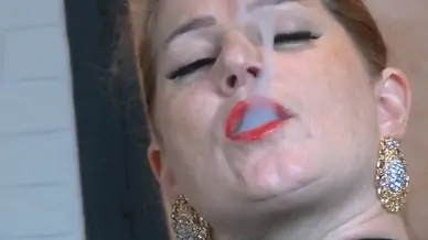 A real milf smoking hot angeleyes
