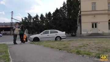 Hunt4k slutty girl rides stranger s rod in front of crushed cuckold