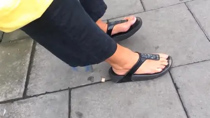 Shoe fetish foot fetish fitflops megamix