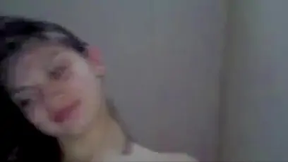 Amazing cute college girl girl sextape with bf in pov