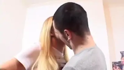 Horny pornstar in fabulous blonde facial adult scene