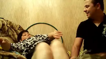 Mature bbw makes younger guy cum twice