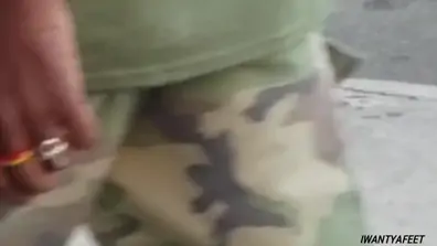 Incredible foot fetish adult scene