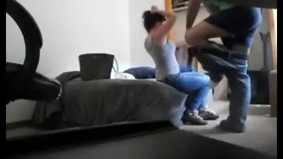 Secretly filmed gf sucking dick