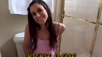 Horny pornstar jackie ashe in best brunette swallow xxx scene