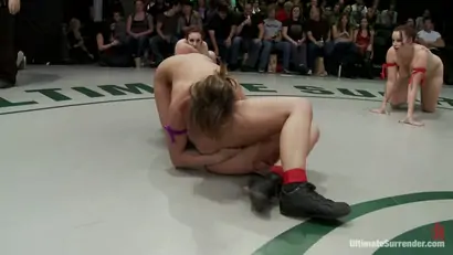 Which team digs deep and pulls out the win which team loses it all in front of a live audience