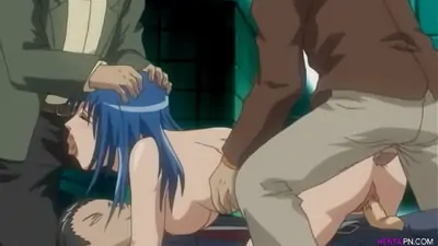 Hottie gets dp enjoying a good doggystyle uncensored hentai