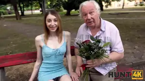 Model entices old hubby into watching her being fucked with lana bunny and david perry