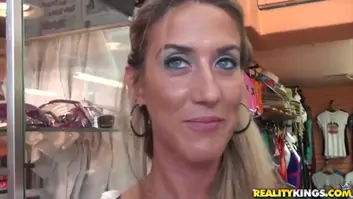 I get wonderful footjob by one naughty chick