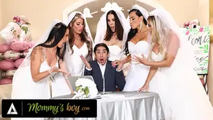 Step mommy s boy furious milf brides reverse gangbang hung wedding planner for wedding planning