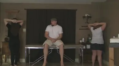 Two brats spanked and enema diaper punished