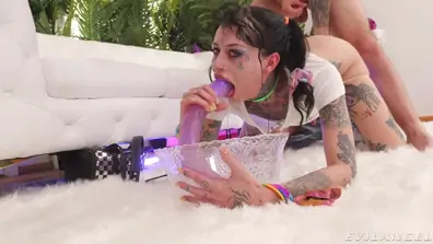 Cc doll spit soaked anal nastiness cc doll