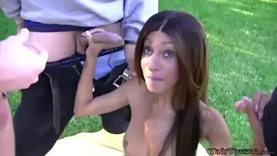 Nadia pariss in blowing off with big one eyed snake four